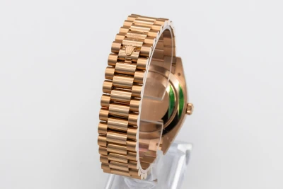Rolex Day-Date 40mm 'Olive' 18ct Rose Gold Presidential 228235 2019 Unworn