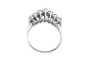 14ct White Gold Diamond Ladies Ring 1.45ct