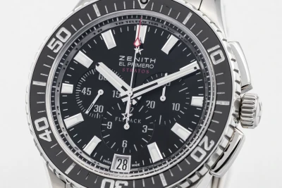 Zenith El Primero Stratos Flyback 46mm Stainless Steel 03.2060.405 2012