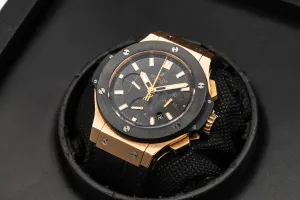 Hublot Big Bang Chronograph 44mm Black Leather 301.PM.1780.RX Circa 2015