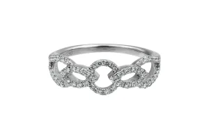 18ct White Gold Diamond Ring 0.70ct