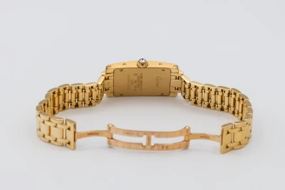 Cartier Tank Americaine 19mm 18ct Yellow Gold WB7012K2 Circa 2000s