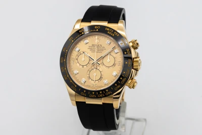 Rolex Cosmograph Daytona 40mm Black Oysterflex 116518LN 2018