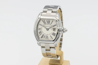 Cartier Roadster 37mmx31mm Stainless Steel W62016V3/2675 Circa 2010