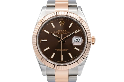 Rolex DateJust 41mm Steel & 18ct Rose Gold Oyster 126331 2021