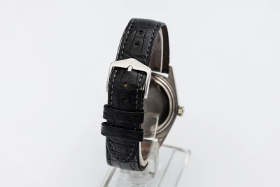 Rolex Day-Date 36mm Black Leather 18ct White Gold 1803 1874