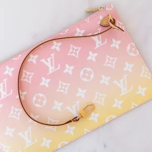 Louis Vuitton Monogram By The Pool Neverfull MM Rose Escale Bag