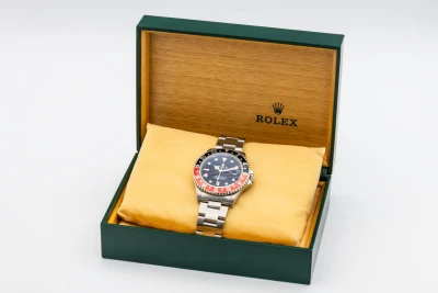 Rolex GMT-Master II 40mm 'Coke' Stainless Steel Oyster 16710 1999