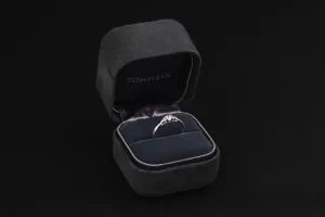 Tiffany & Co. Harmony® Diamond Cluster Side Stone Ring Platinum 0.21ct