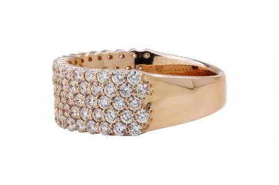 18ct Rose Gold Diamond Eternity Ring 1.89ct