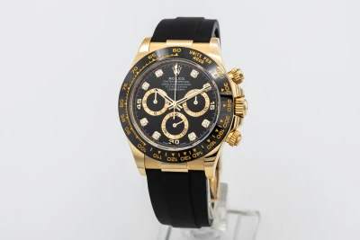 Rolex Cosmograph Daytona 40mm Black Oysterflex 116518LN 2023