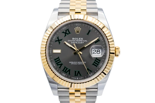 Rolex DateJust 41mm 'Wimbledon' Steel & 18ct Yellow Gold Jubilee 126333 2026