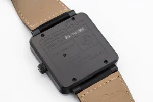 Bell & Ross Commando  46mm Black Leather BR01-96-S Circa 2010