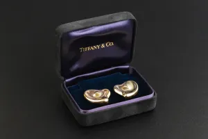 Tiffany & Co. Large Puffed Heart-Shaped Earrings by Elsa Peretti