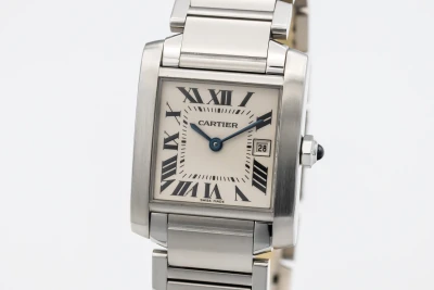 Cartier Tank Francaise 25mm Stainless Steel W51011Q3/2465 2003
