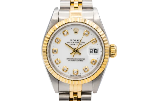 Rolex Lady DateJust 26mm Steel & 18ct Yellow Gold Jubilee 69173 1996