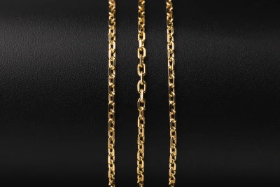 18ct Yellow Gold Anchor Link Chain 20" 6.7g