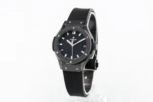 Hublot Classic Fusion Quartz 33mm Black Rubber 581.CM.1171.RX 2020