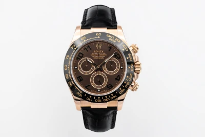 Rolex Cosmograph Daytona 40mm 18ct Rose Gold Black Oysterflex 116515LN 2021