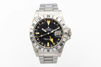 Rolex Explorer II 40mm 'Steve McQueen MK II' Stainless Steel Oyster 1655 1978