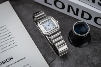 Cartier Santos Galbee 29mm 'Anniversary Dial' Stainless Steel 1564 2002