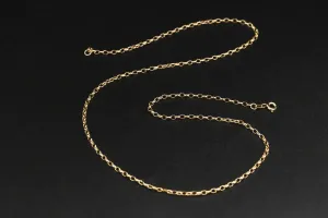 9ct Yellow Gold Anchor Link Chain 1.6g